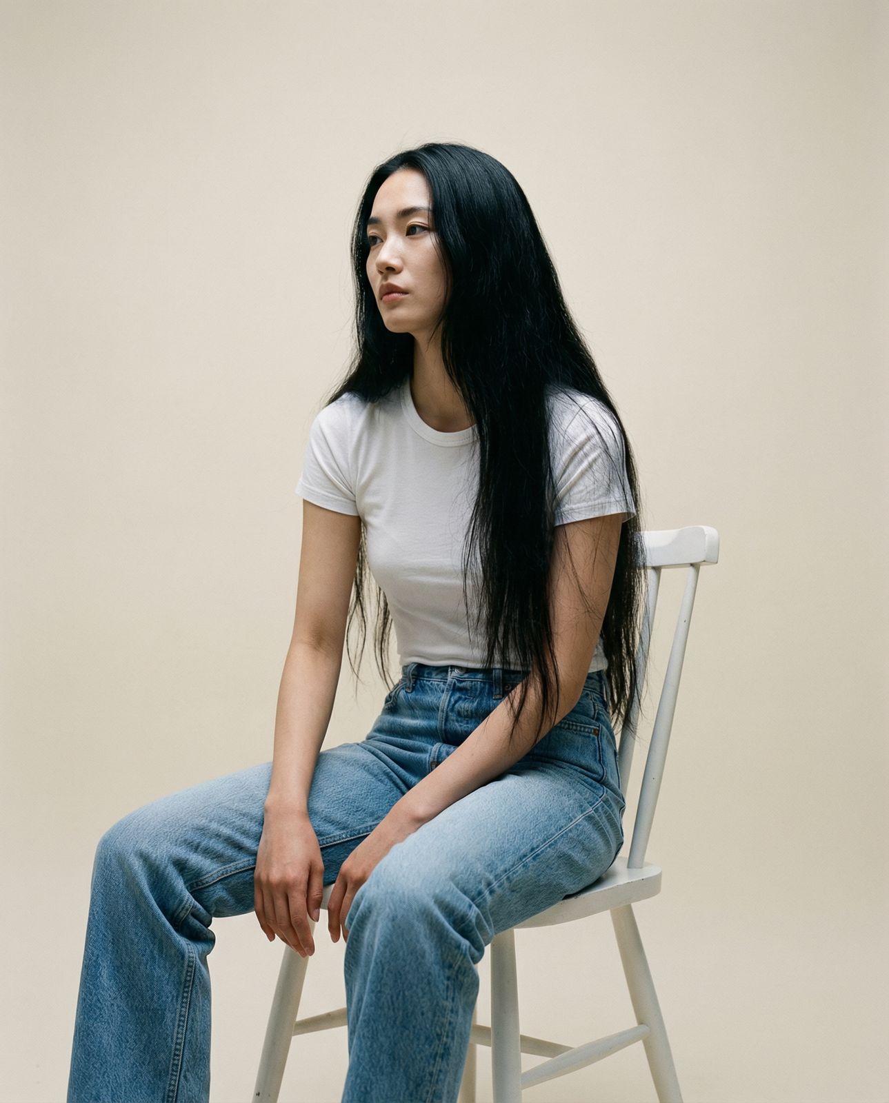 Celine 001 經典男友風牛仔褲 (重磅棉斜紋布)