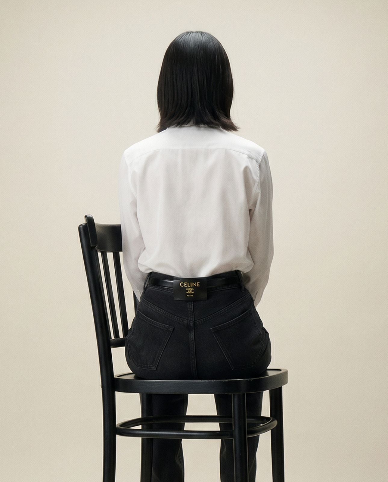 Celine 001 經典男友風牛仔褲 (重磅棉斜紋布)