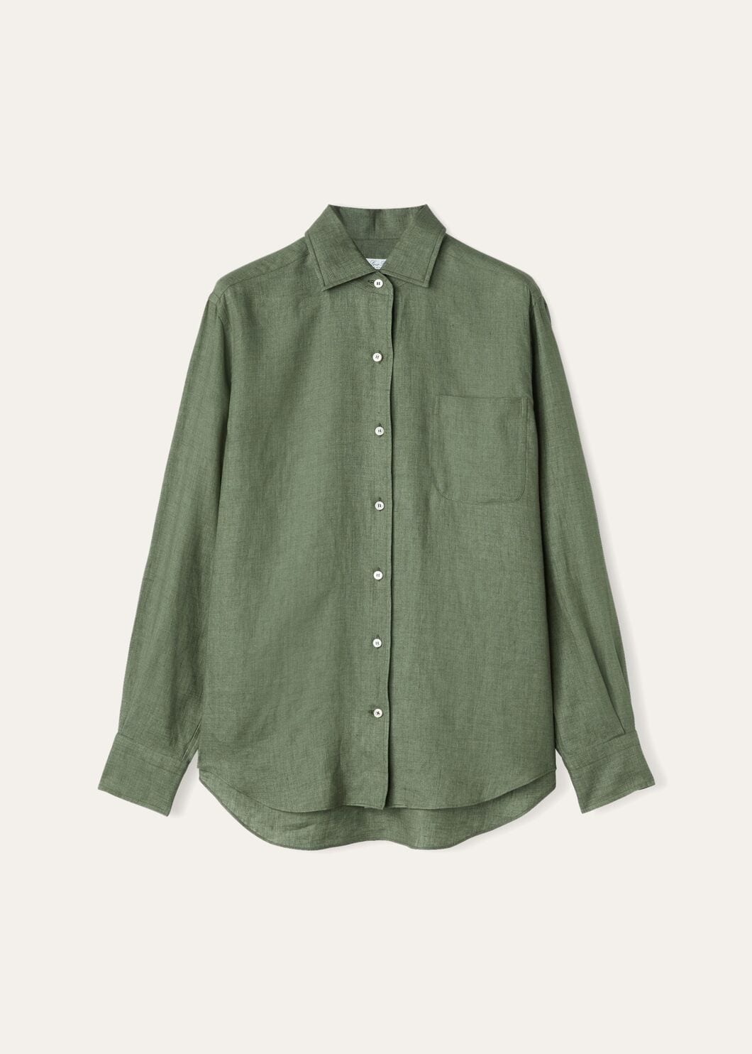 Long Sleeve Linen Shirt