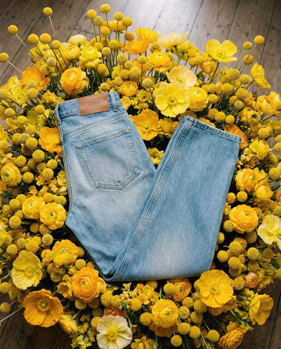 Chloé High-Rise Cropped Jeans in Denim