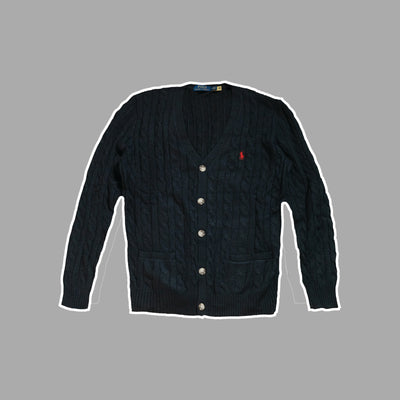 Cable-Knit Cotton Cardigan