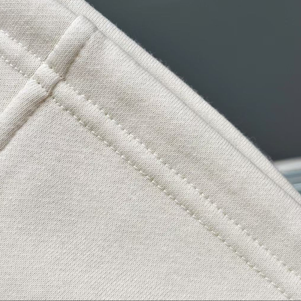 Scuba Mid-Rise Wide-Leg Pants