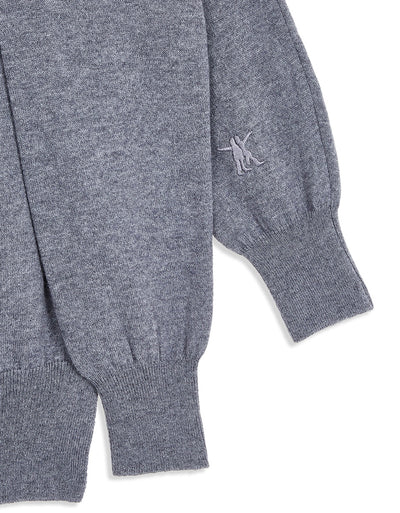Sleeve layered cardigan