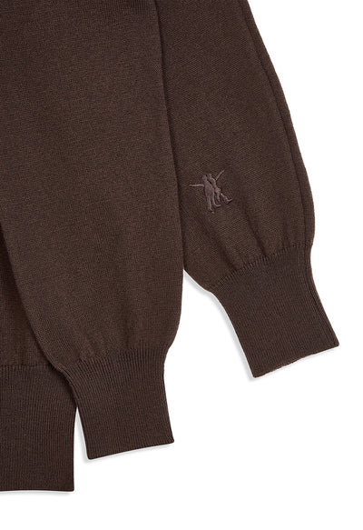 Sleeve layered cardigan