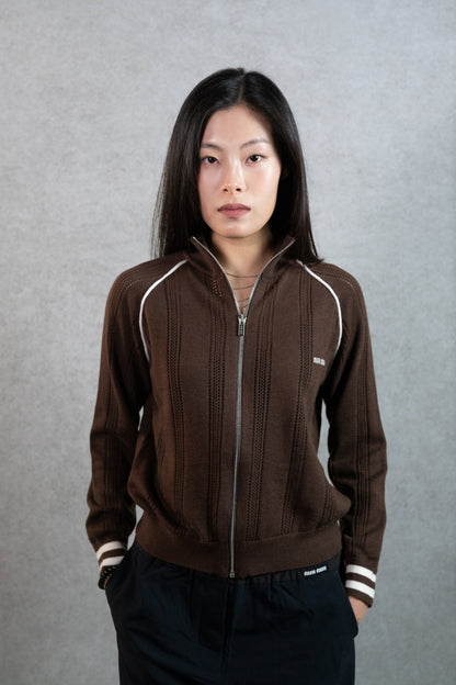 Cotton Cardigan | Cocoa Bown