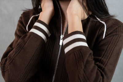 Cotton Cardigan | Cocoa Bown