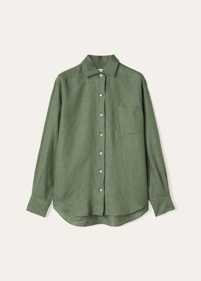 Long Sleeve Linen Shirt