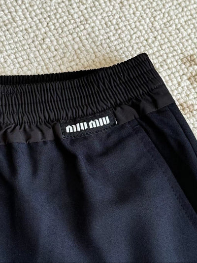 Wool Pants | Navy