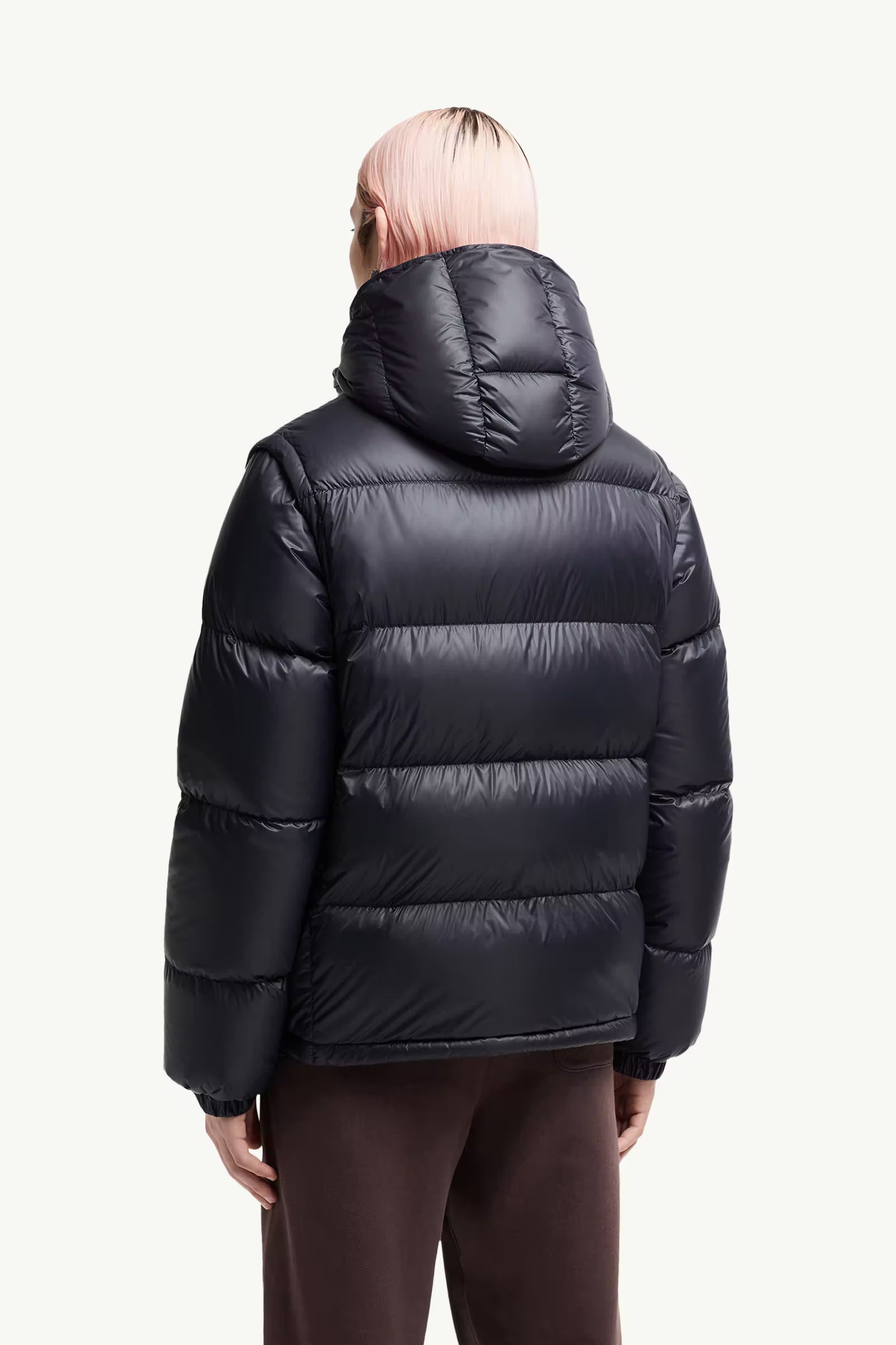Cyclone 2-in-1 Hooded Short Down Jacket