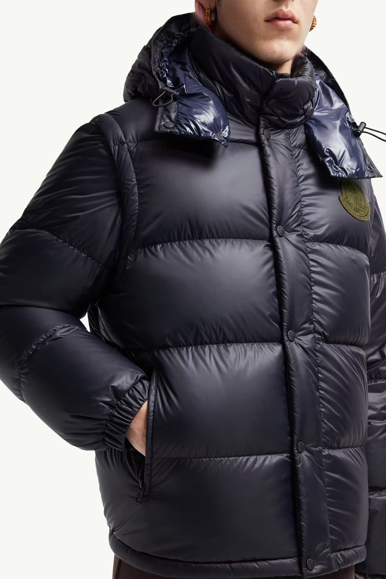 Cyclone 2-in-1 Hooded Short Down Jacket